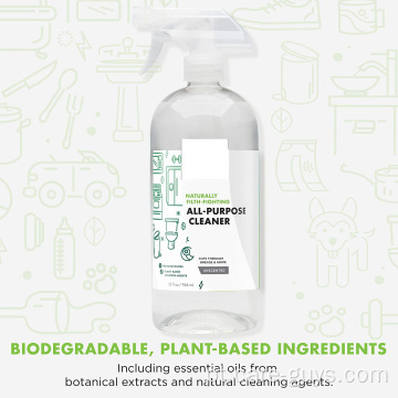 Limpador biodegradável perfumado personalizado para todos os objetivos
